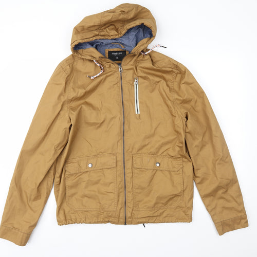 Cedar Wood State Mens Brown   Anorak Jacket Size M