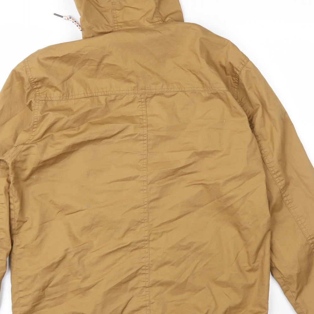 Cedar Wood State Mens Brown   Anorak Jacket Size M