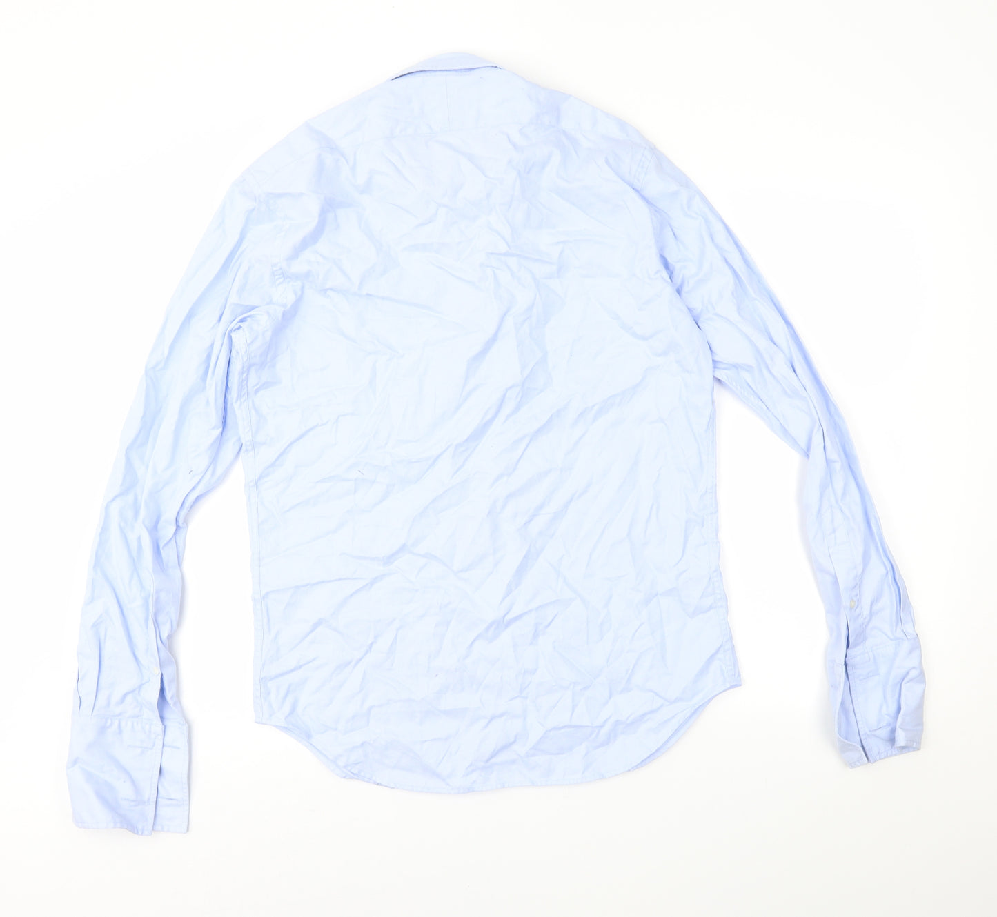 TM Lewin Mens Blue    Button-Up Size 15.5