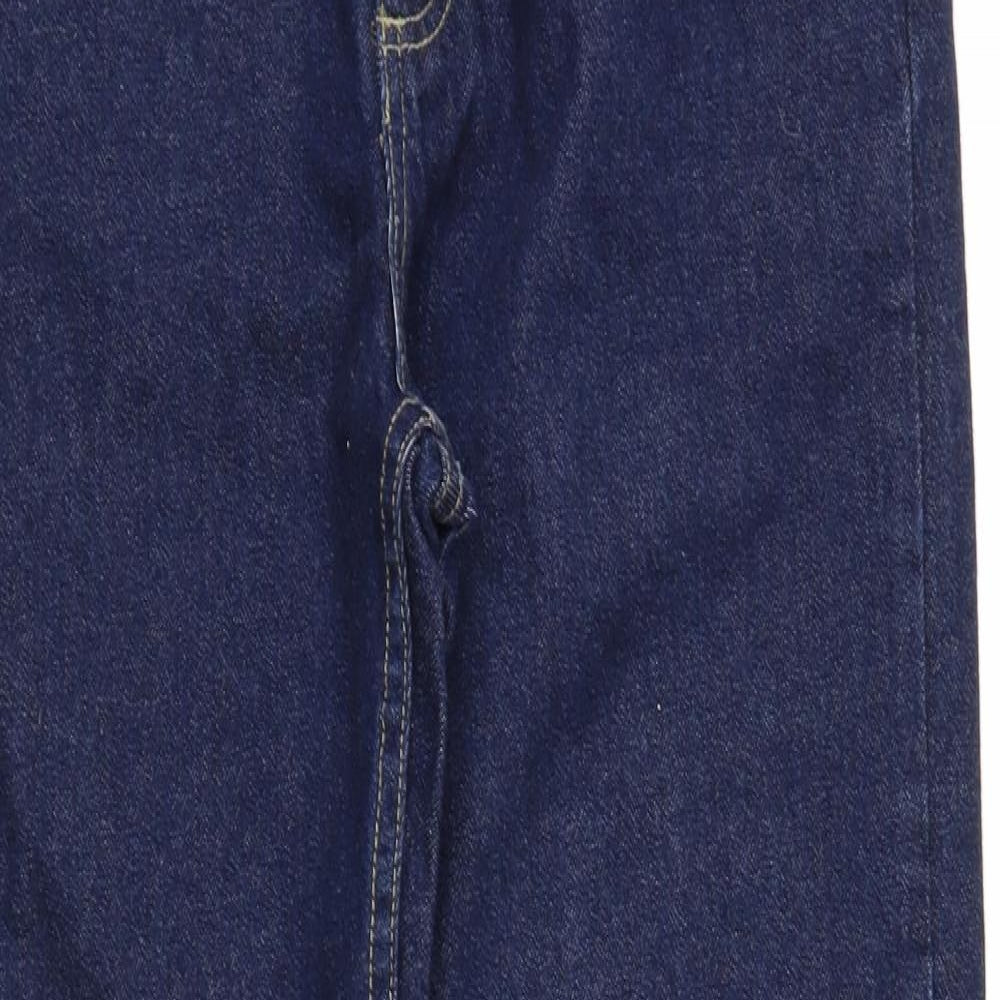 NL Jeans Womens Blue  Denim Straight Jeans Size 12 L31 in