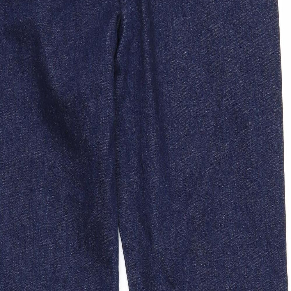 NL Jeans Womens Blue  Denim Straight Jeans Size 12 L31 in