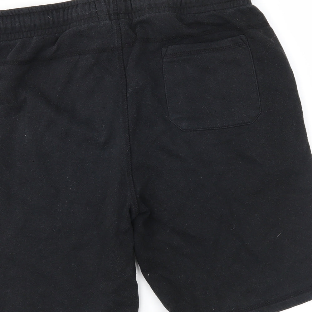 Primark Mens Black   Sweat Shorts Size M