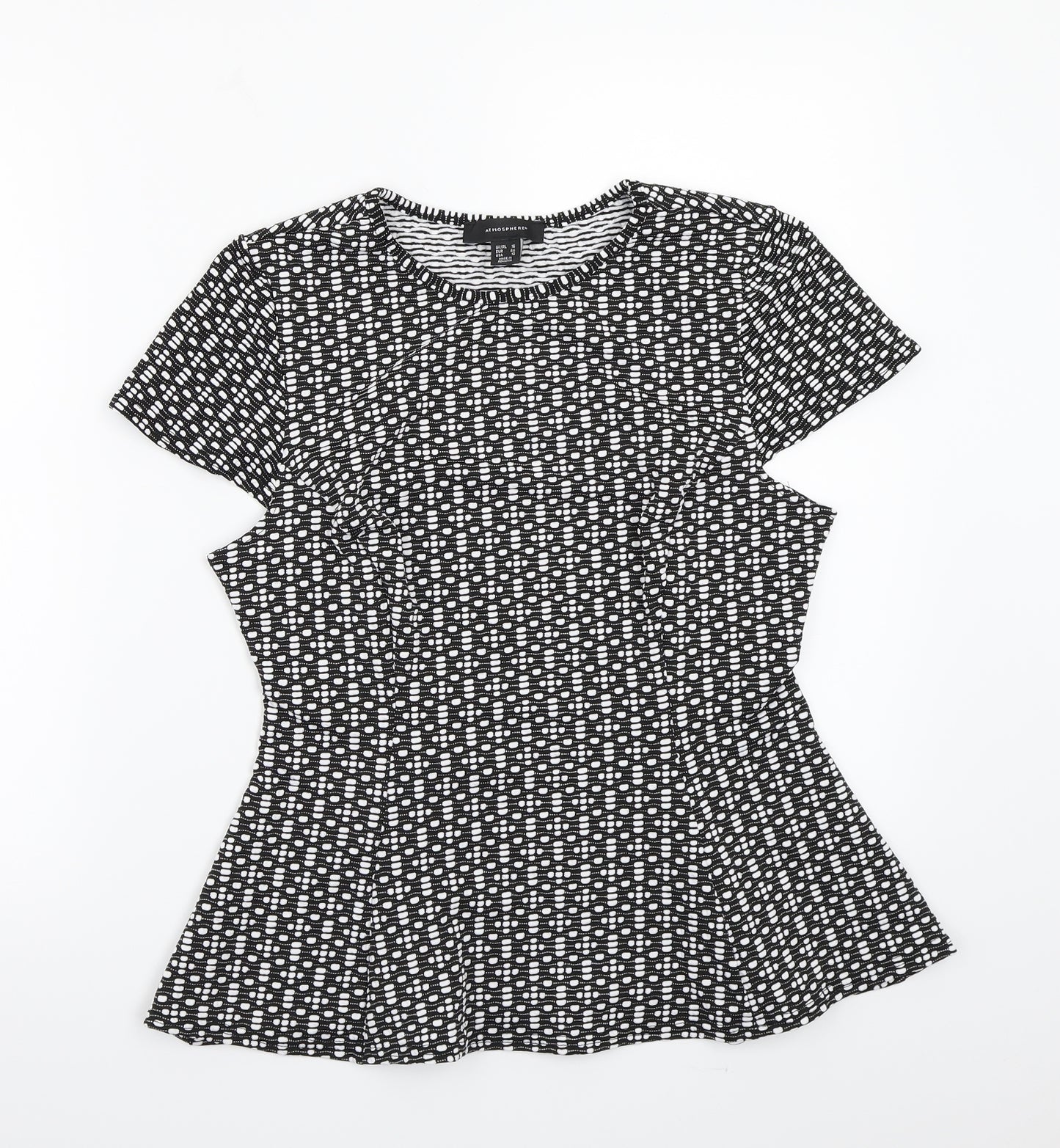 Primark Womens Black   Basic T-Shirt Size 16