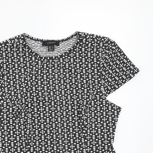 Primark Womens Black   Basic T-Shirt Size 16