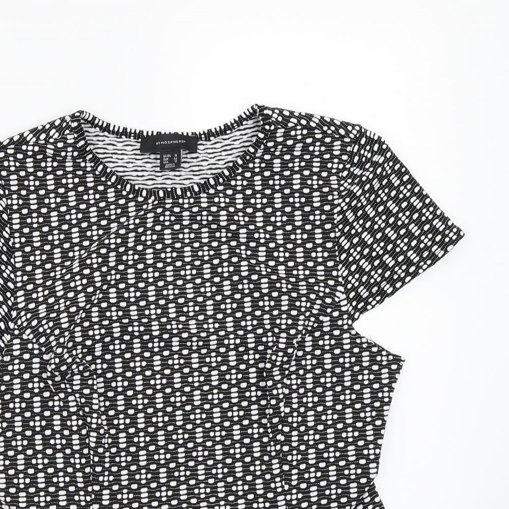 Primark Womens Black   Basic T-Shirt Size 16