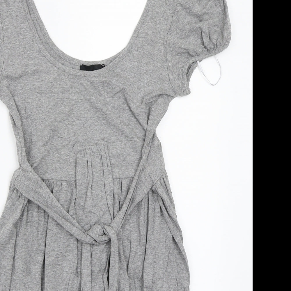 NEXT Womens Grey  Rayon A-Line  Size 10