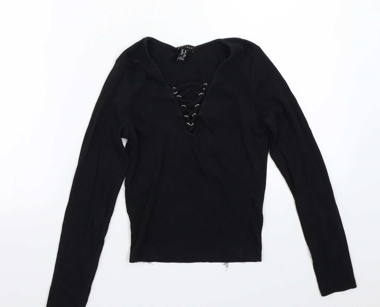 Newlook Womens Black   Basic T-Shirt Size 10