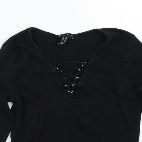 Newlook Womens Black   Basic T-Shirt Size 10
