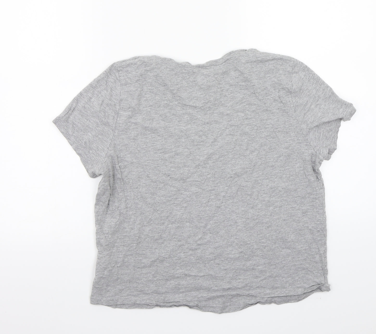 Newlook Womens Grey   Basic T-Shirt Size 12