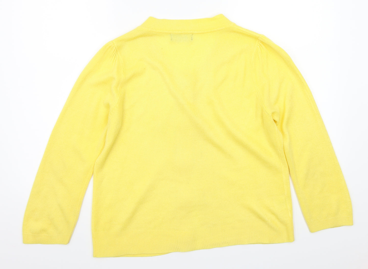 Papaya Womens Yellow   Cardigan Jumper Size 12