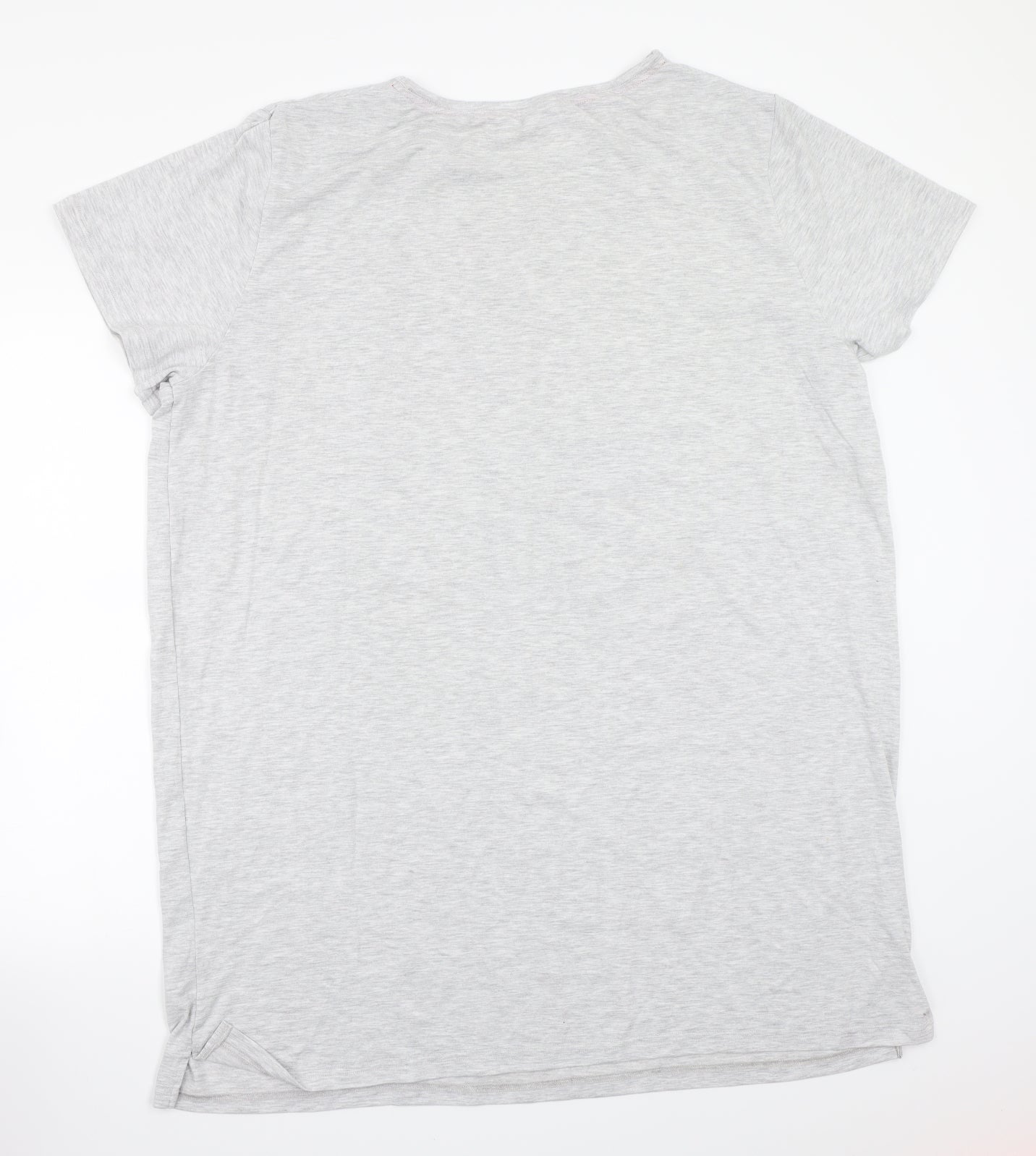 Disney Womens Grey   Basic T-Shirt Size 24
