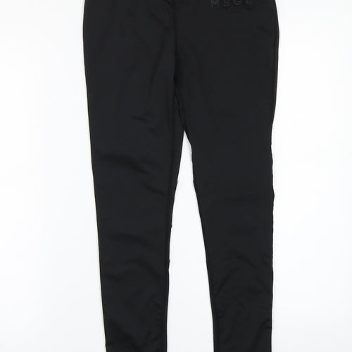 Missguided Womens Black   Capri Leggings Size S L27 in