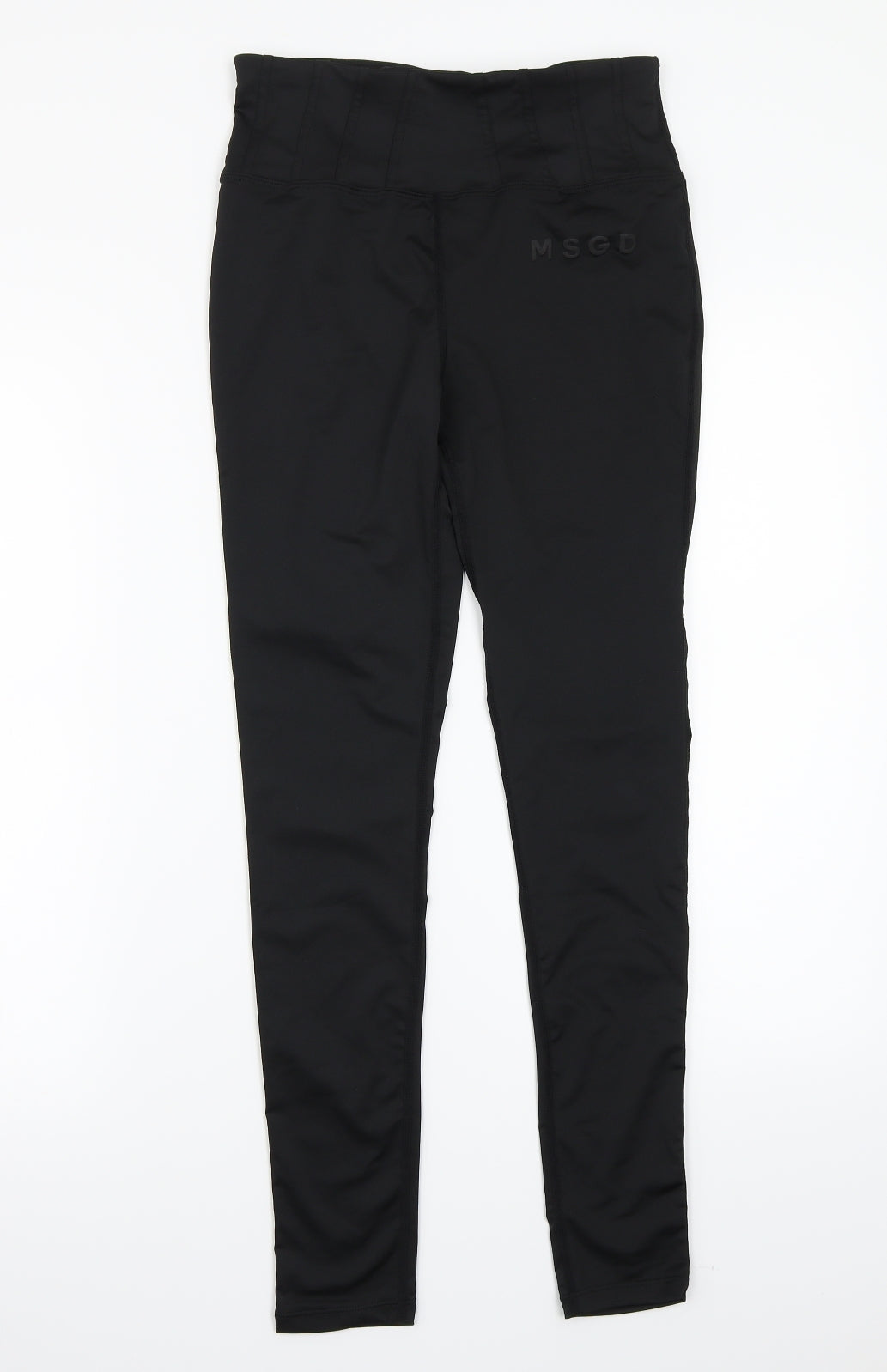 Missguided Womens Black   Capri Leggings Size S L27 in