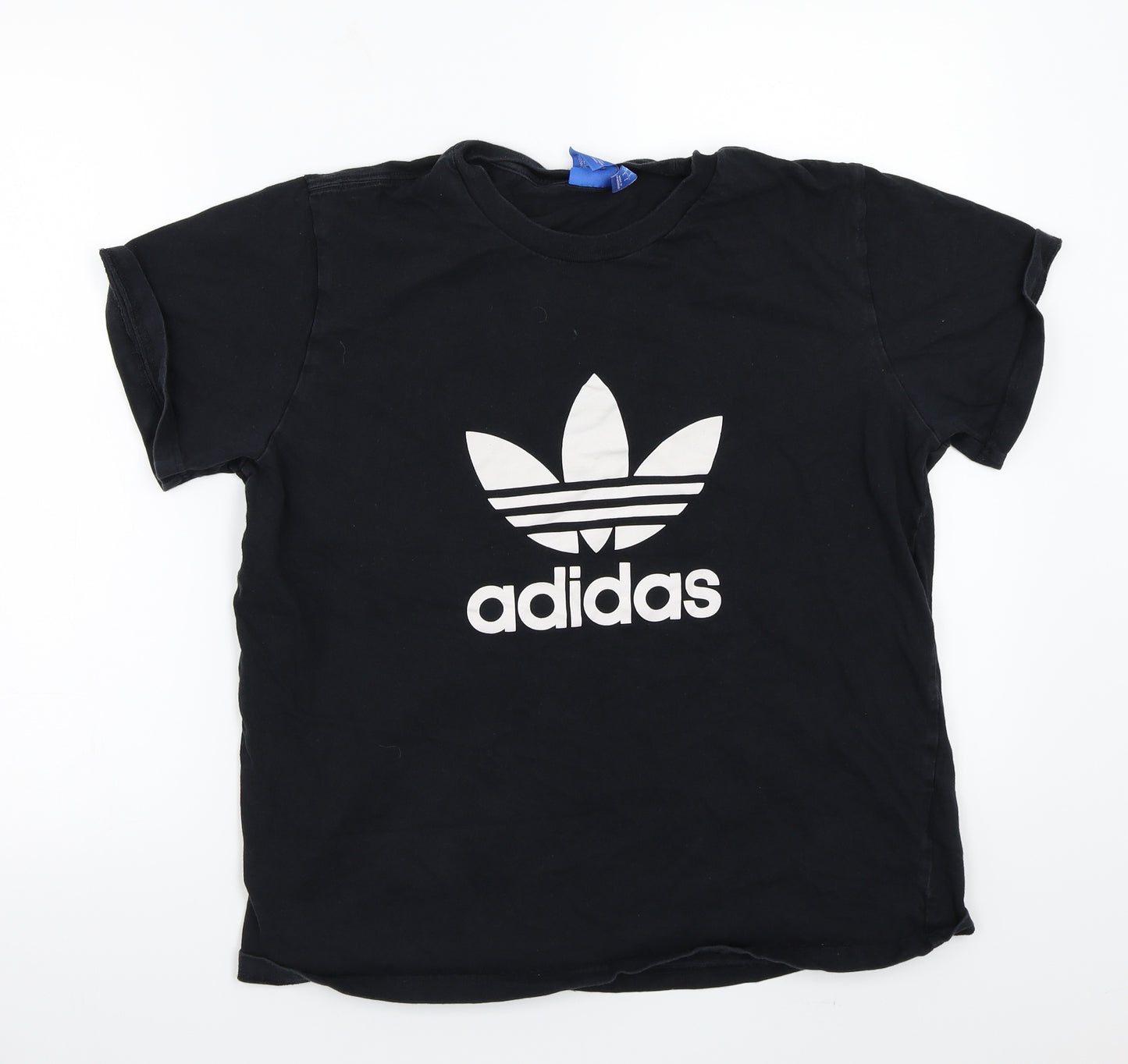 adidas Womens Black   Basic T-Shirt Size L