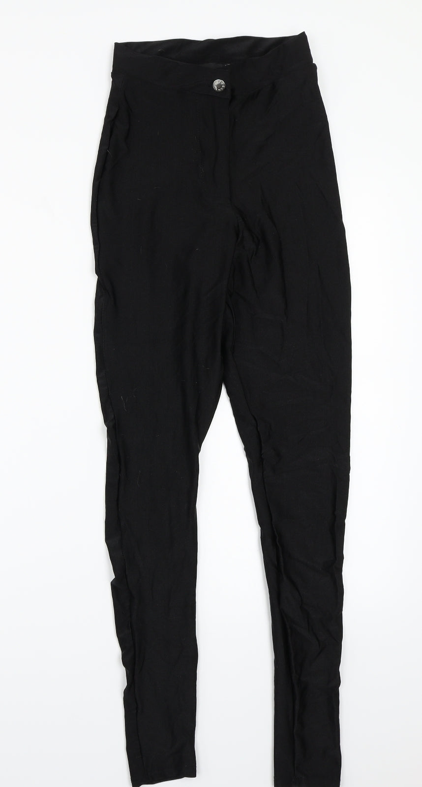 pretty little Thing Womens Black   Trousers  Size 12 L28 in