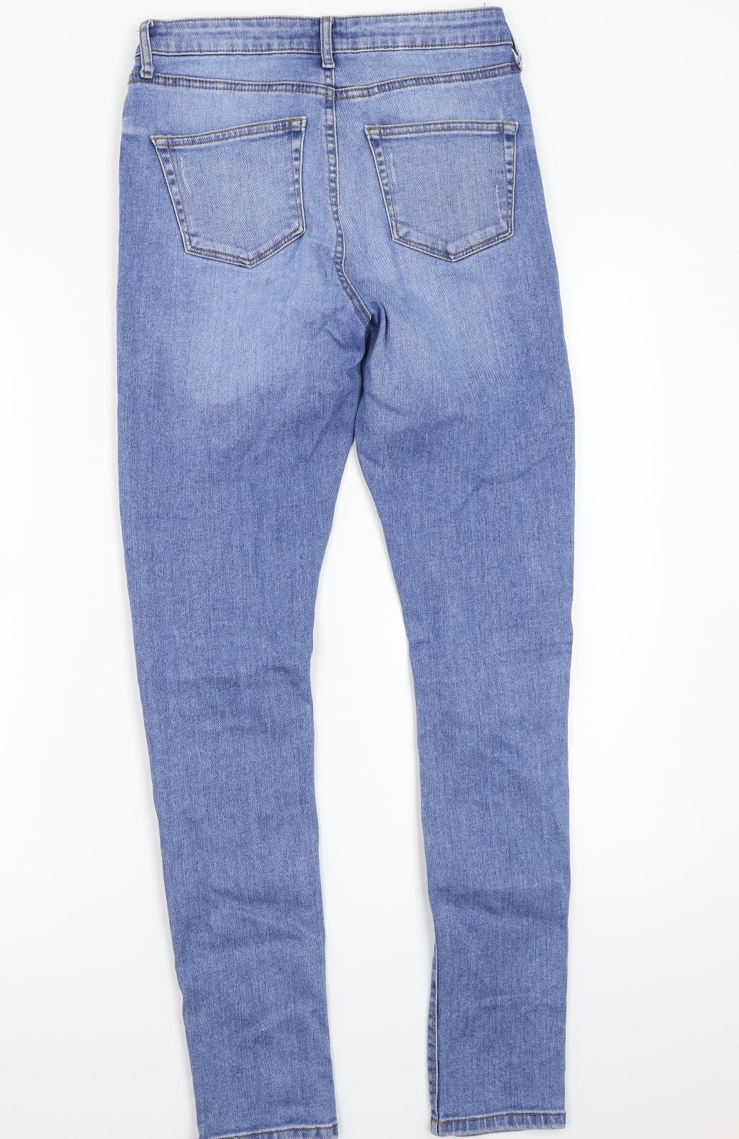 Miss denim Womens Blue   Straight Jeans Size 12 L28 in