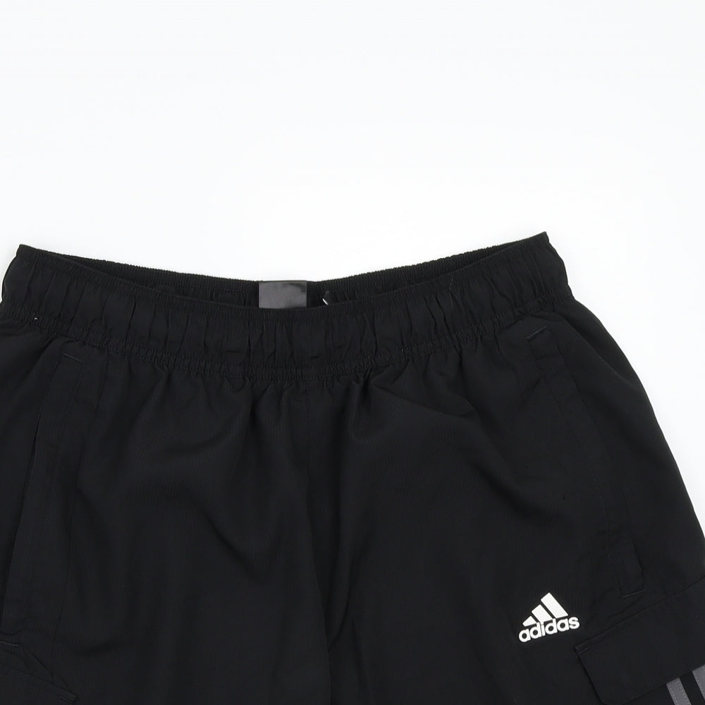 adidas Mens Black   Bermuda Shorts Size L