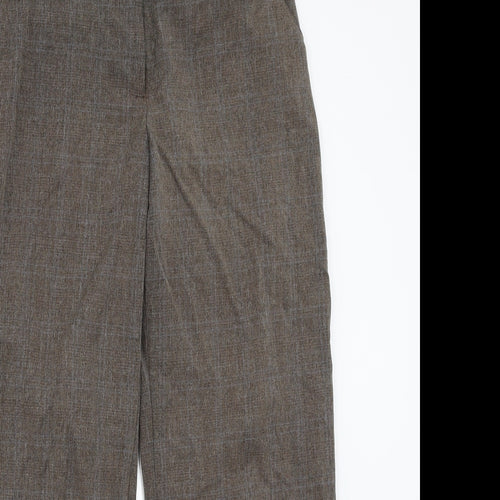 style collection Womens Brown   Trousers  Size 12 L28 in