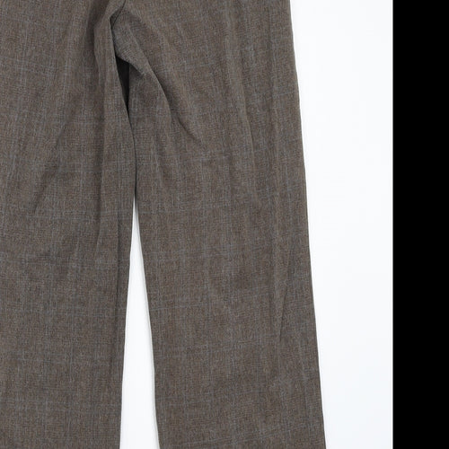 style collection Womens Brown   Trousers  Size 12 L28 in