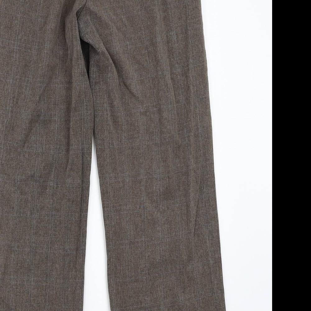 style collection Womens Brown   Trousers  Size 12 L28 in