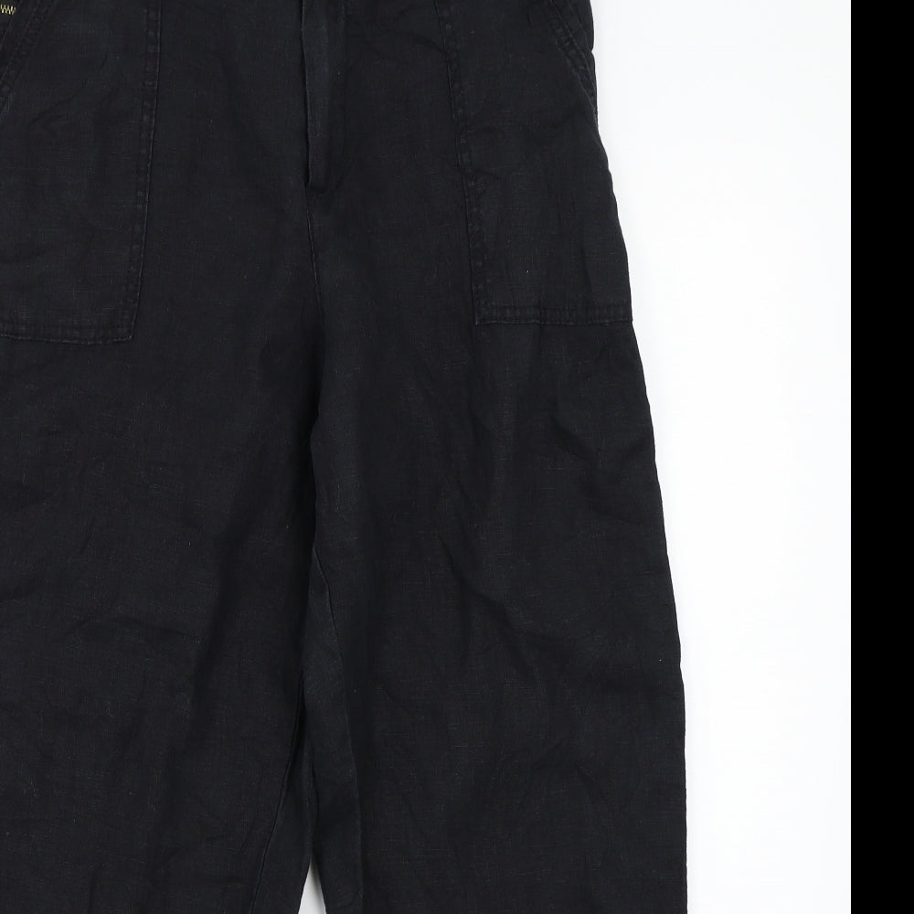 George Womens Black   Trousers  Size 14 L25 in
