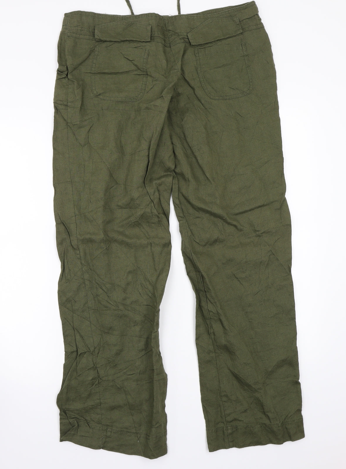 Primark Womens Green   Trousers  Size 12 L28 in