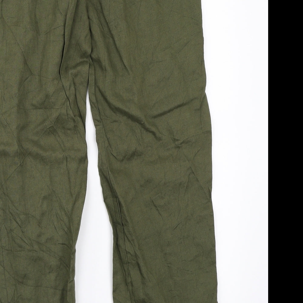Primark Womens Green   Trousers  Size 12 L28 in