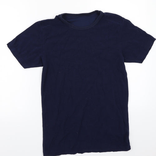 Matalan Womens Blue   Basic T-Shirt Size S