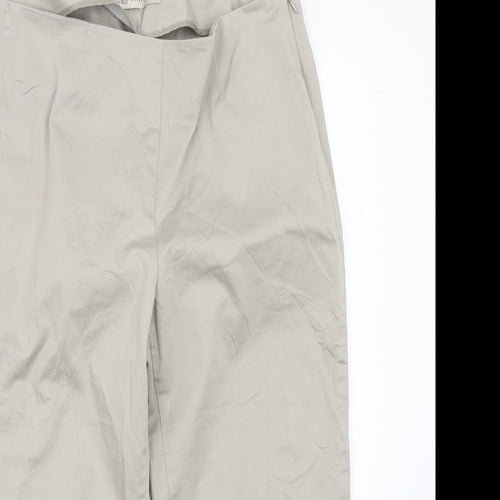 Marks and Spencer Womens Beige   Trousers  Size 12 L21 in