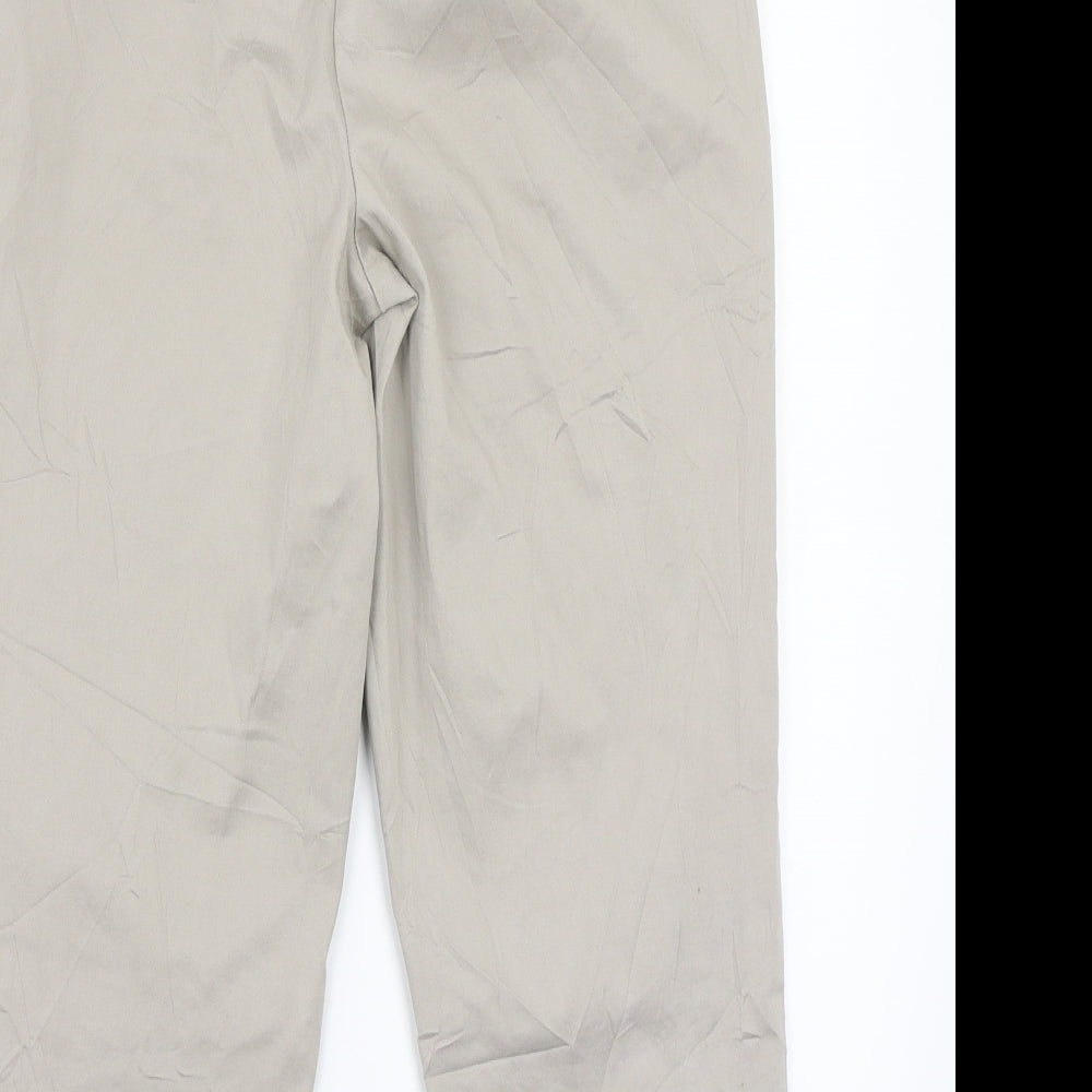 Marks and Spencer Womens Beige   Trousers  Size 12 L21 in