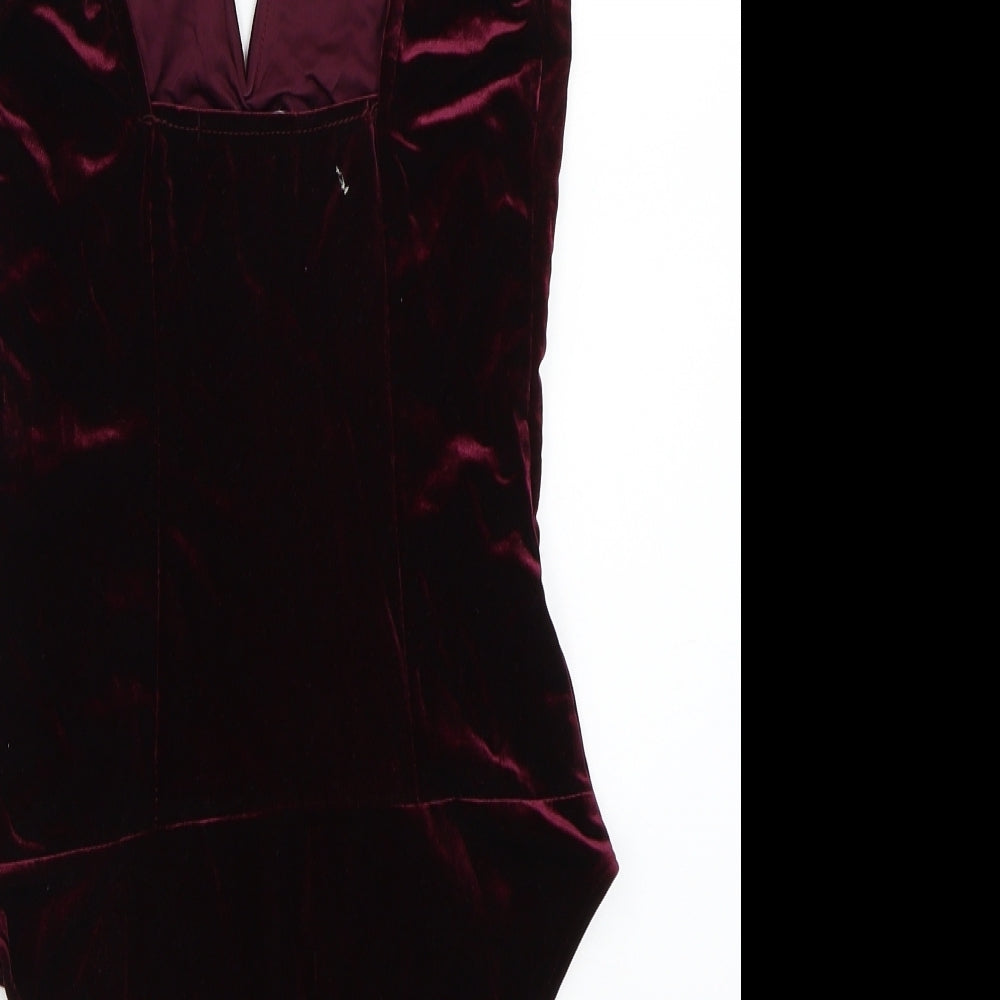 Berkertex Womens Purple   Bodysuit One-Piece Size L