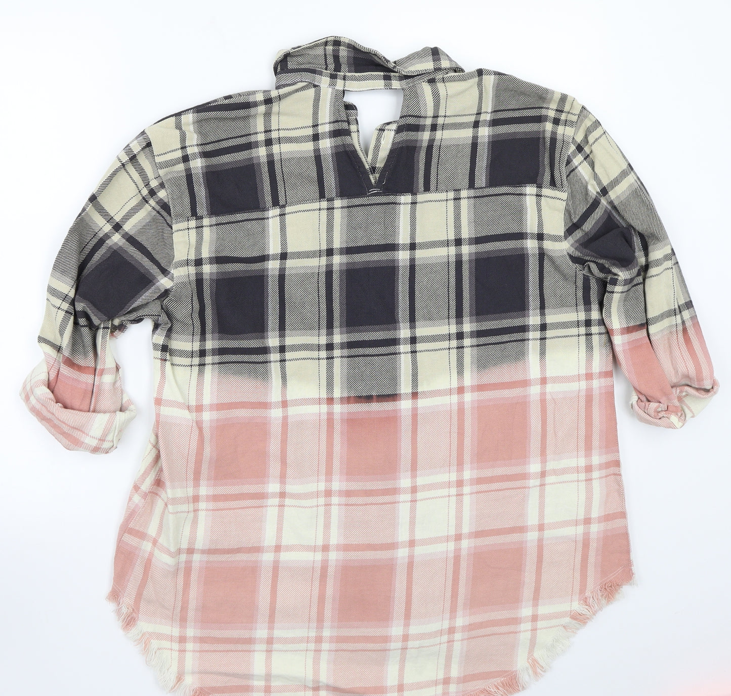 River Island Womens Grey   Basic Button-Up Size 14