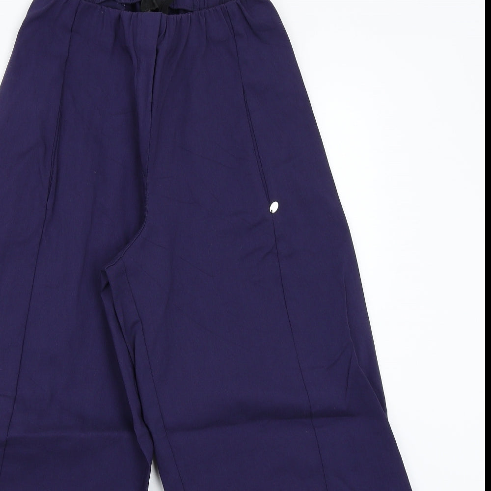 Qneel Womens Blue   Trousers  Size 12 L24 in