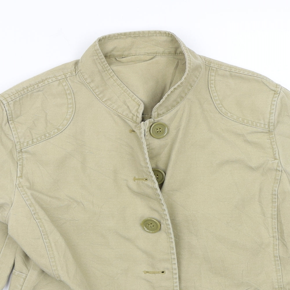 NEXT Womens Beige   Jacket Coat Size 12