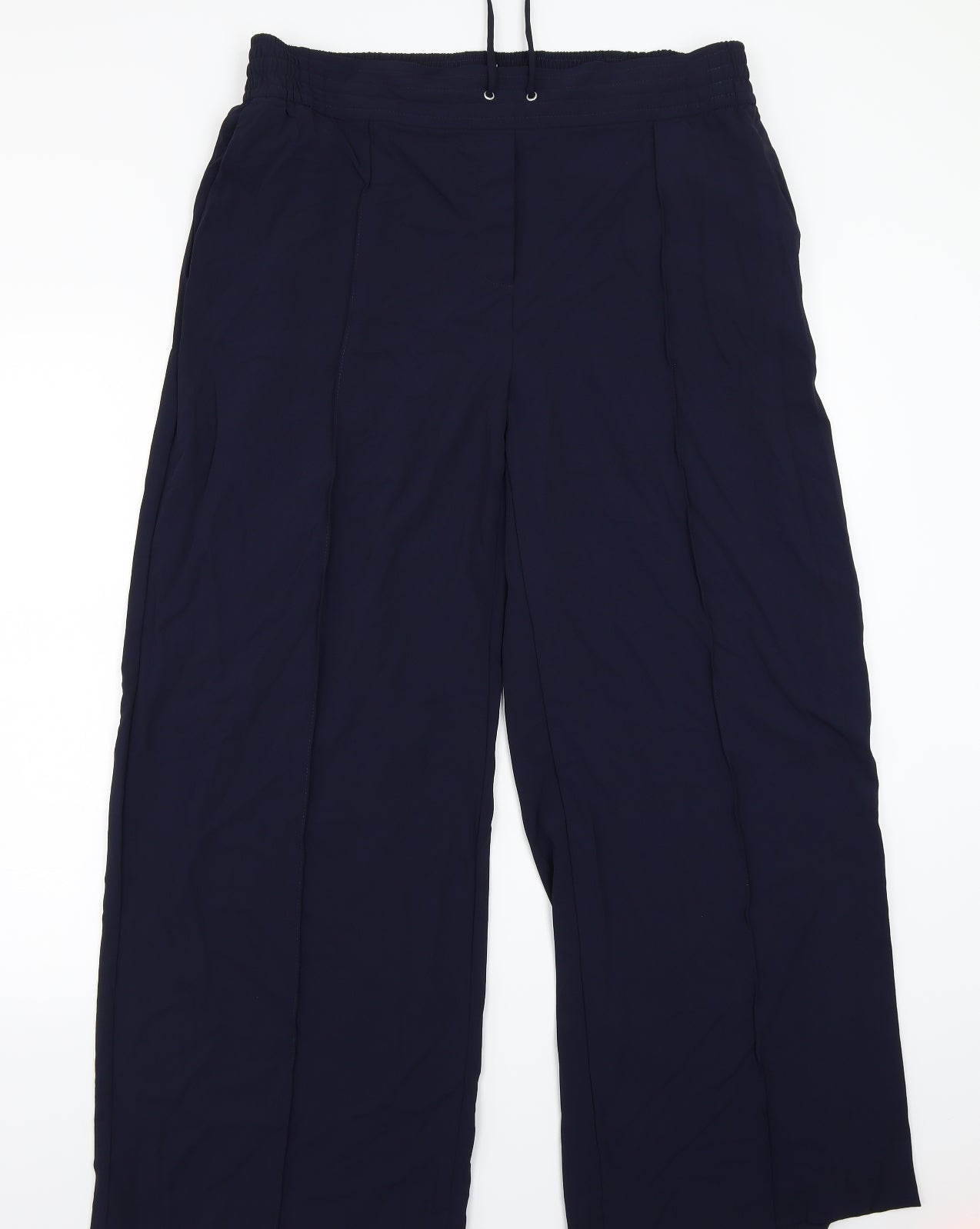 Marks and Spencer Womens Blue   Bloomer Trousers Size 18 L29 in