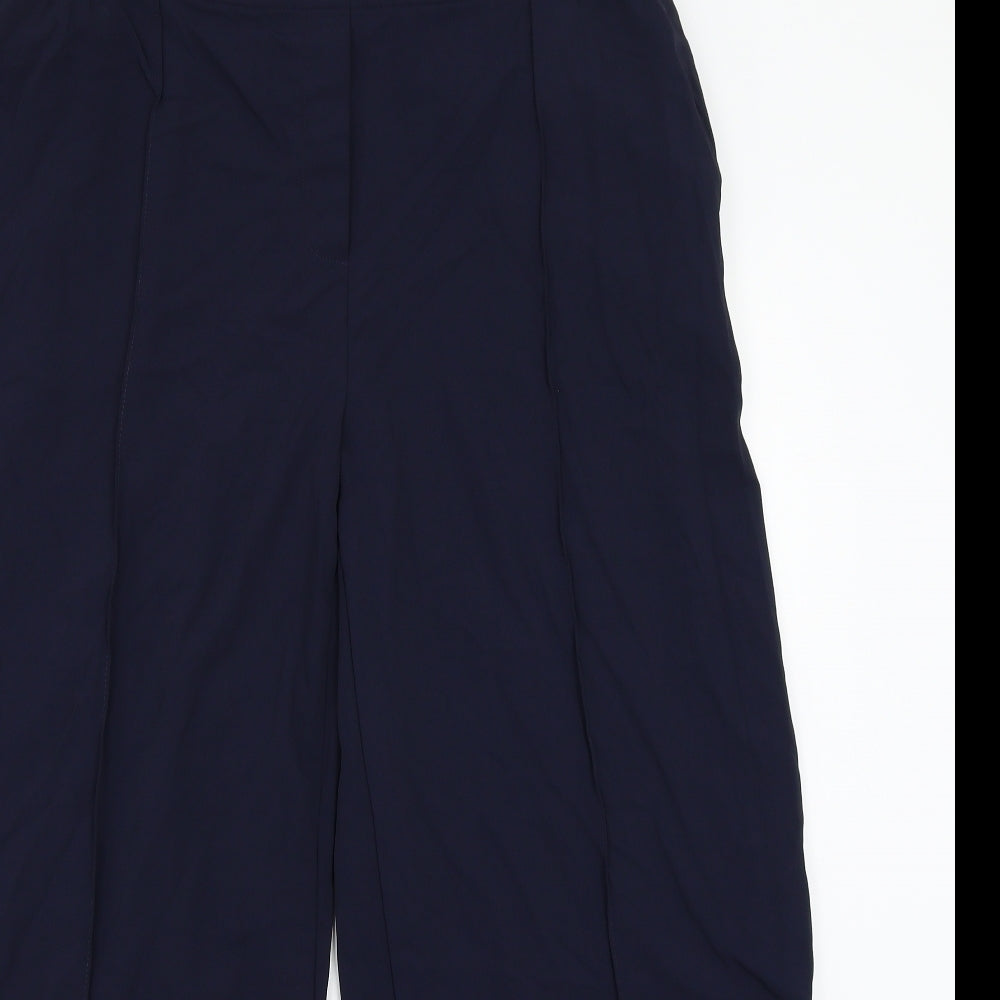 Marks and Spencer Womens Blue   Bloomer Trousers Size 18 L29 in