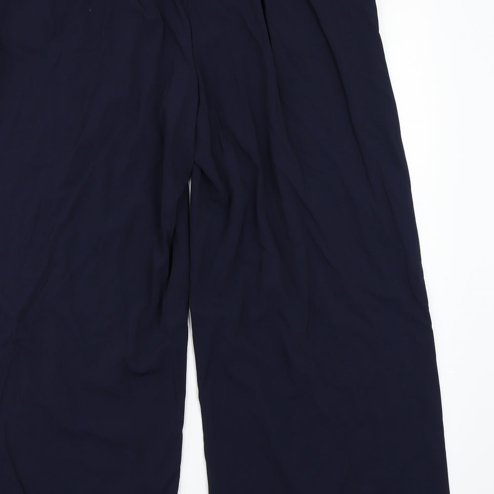 Marks and Spencer Womens Blue   Bloomer Trousers Size 18 L29 in