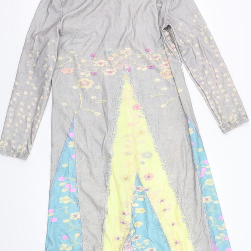 Miss look Womens Grey   Jacket Coat Size L