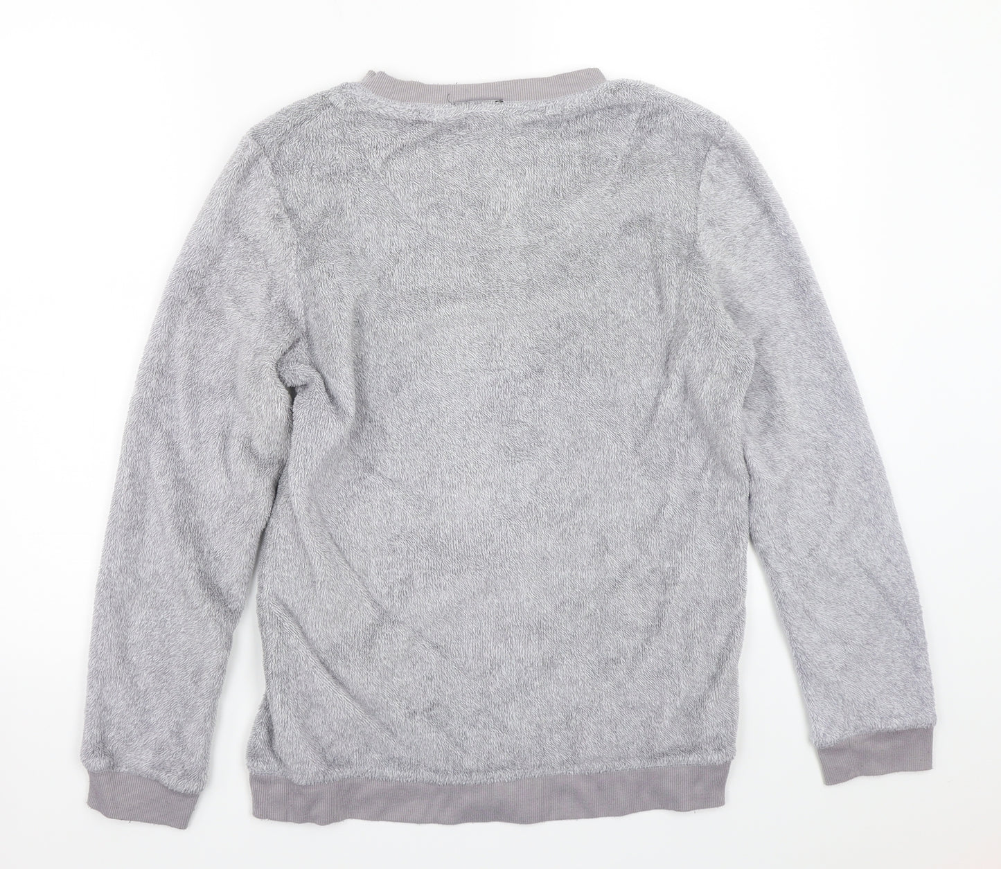 Mickey mouse Womens Grey  Rayon Kimono Pyjama Set Size M