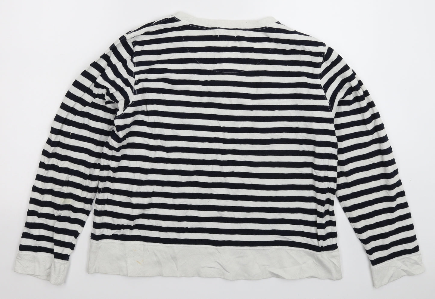 Liz Claiborne Womens Multicoloured Striped Knit Pullover Jumper Size M