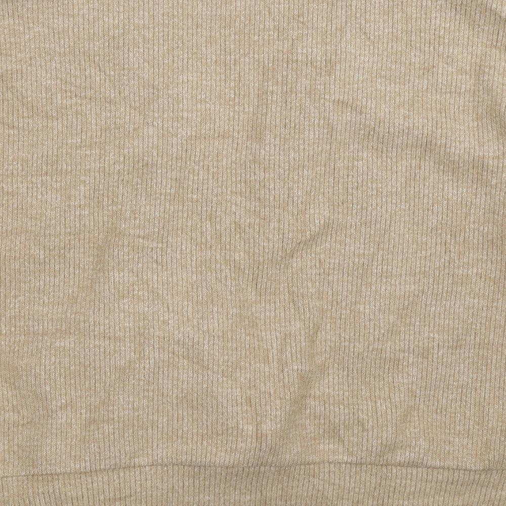 VILA Womens Beige   Cardigan Jumper Size S