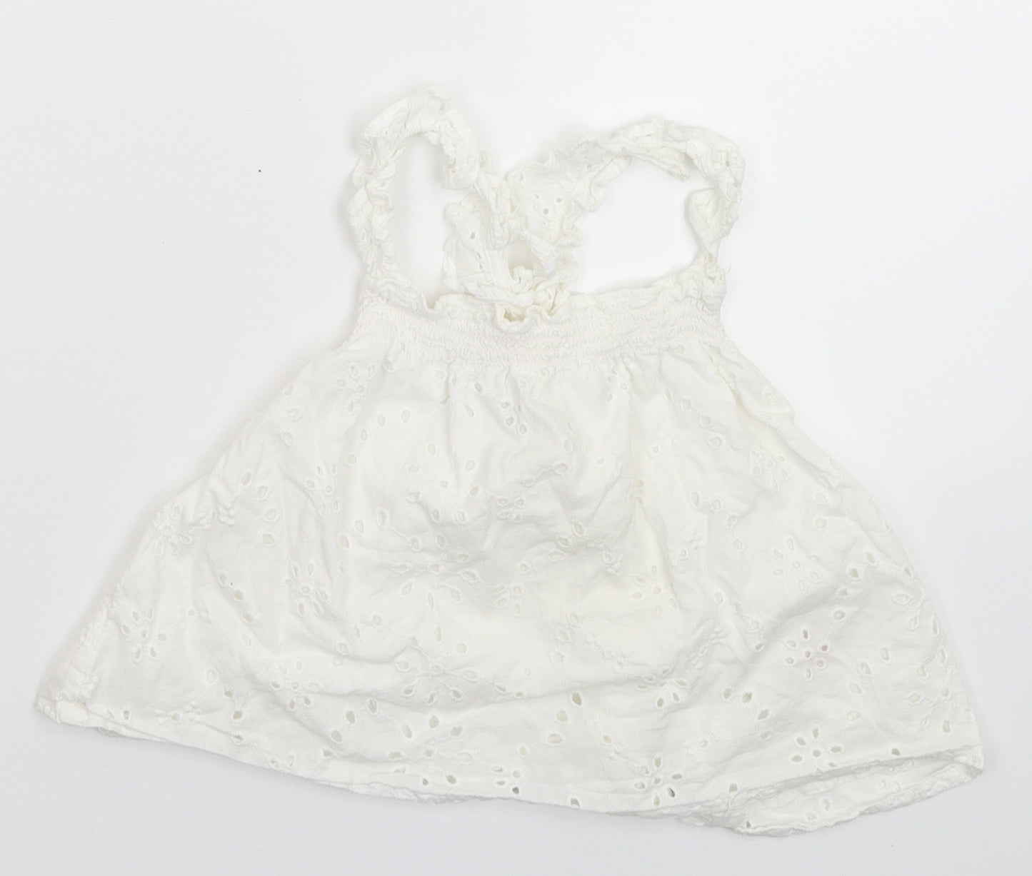F&F Girls White   Fit & Flare  Size 2-3 Years