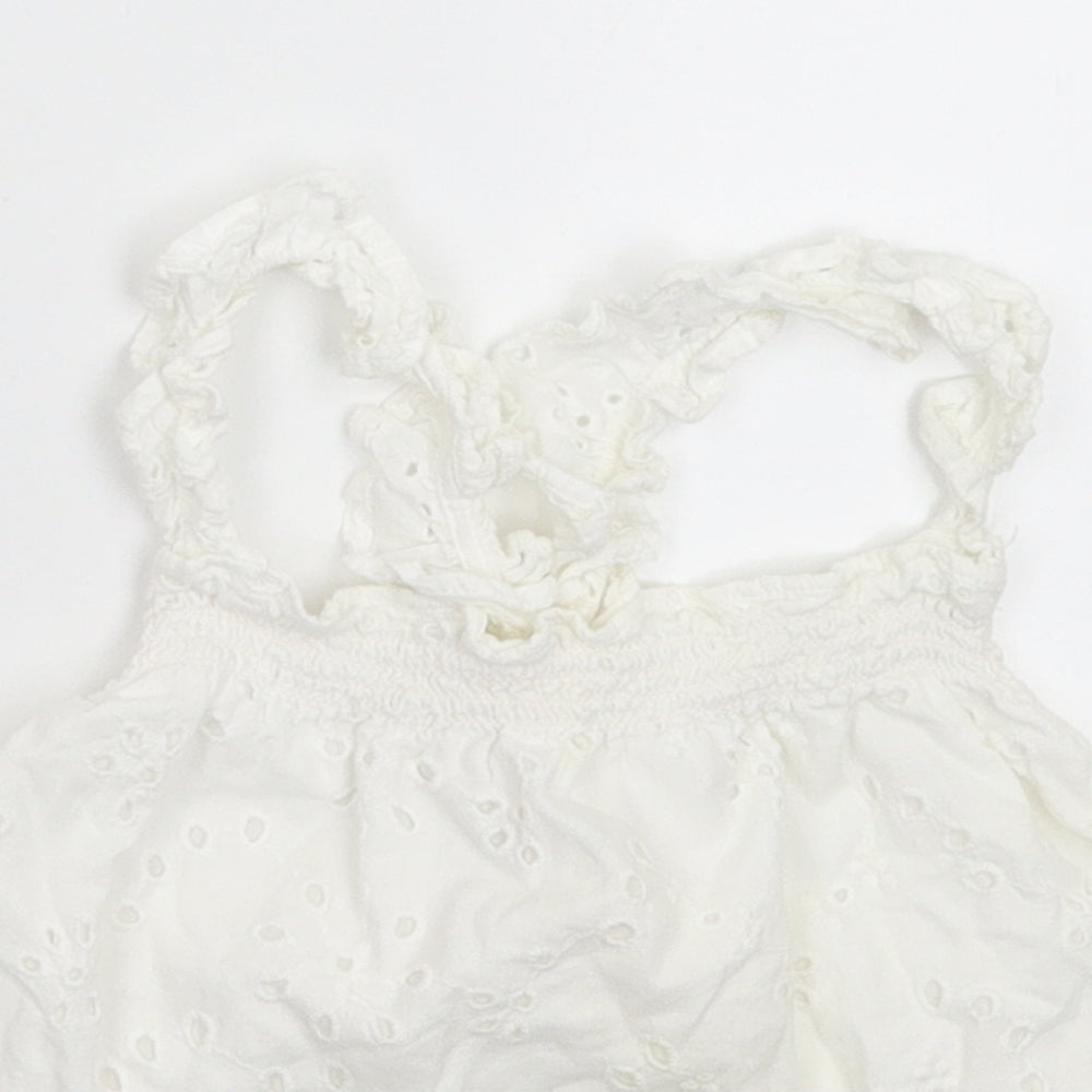F&F Girls White   Fit & Flare  Size 2-3 Years