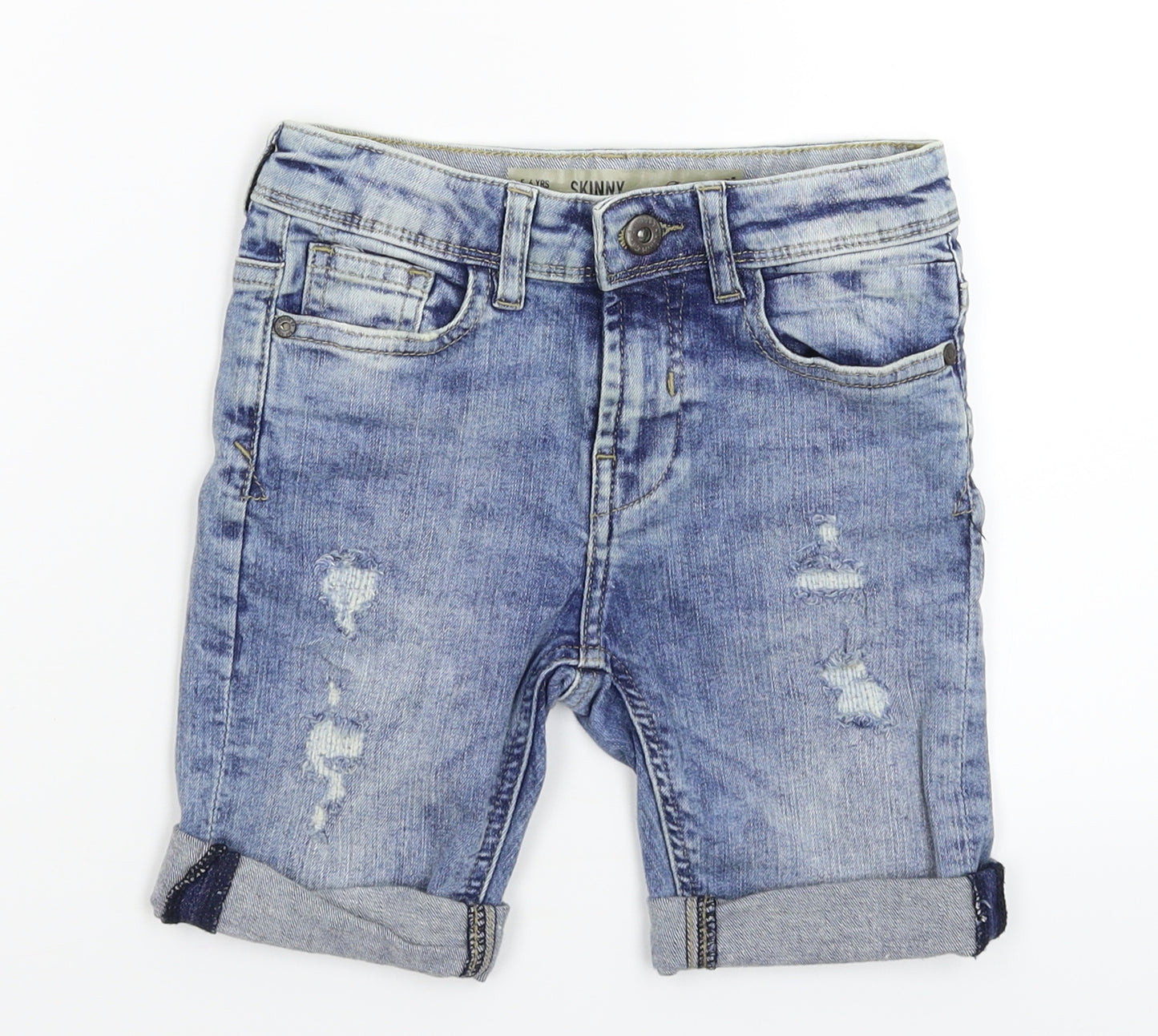 Denim & Co. Boys Blue  Denim Skinny Jeans Size 5-6 Years
