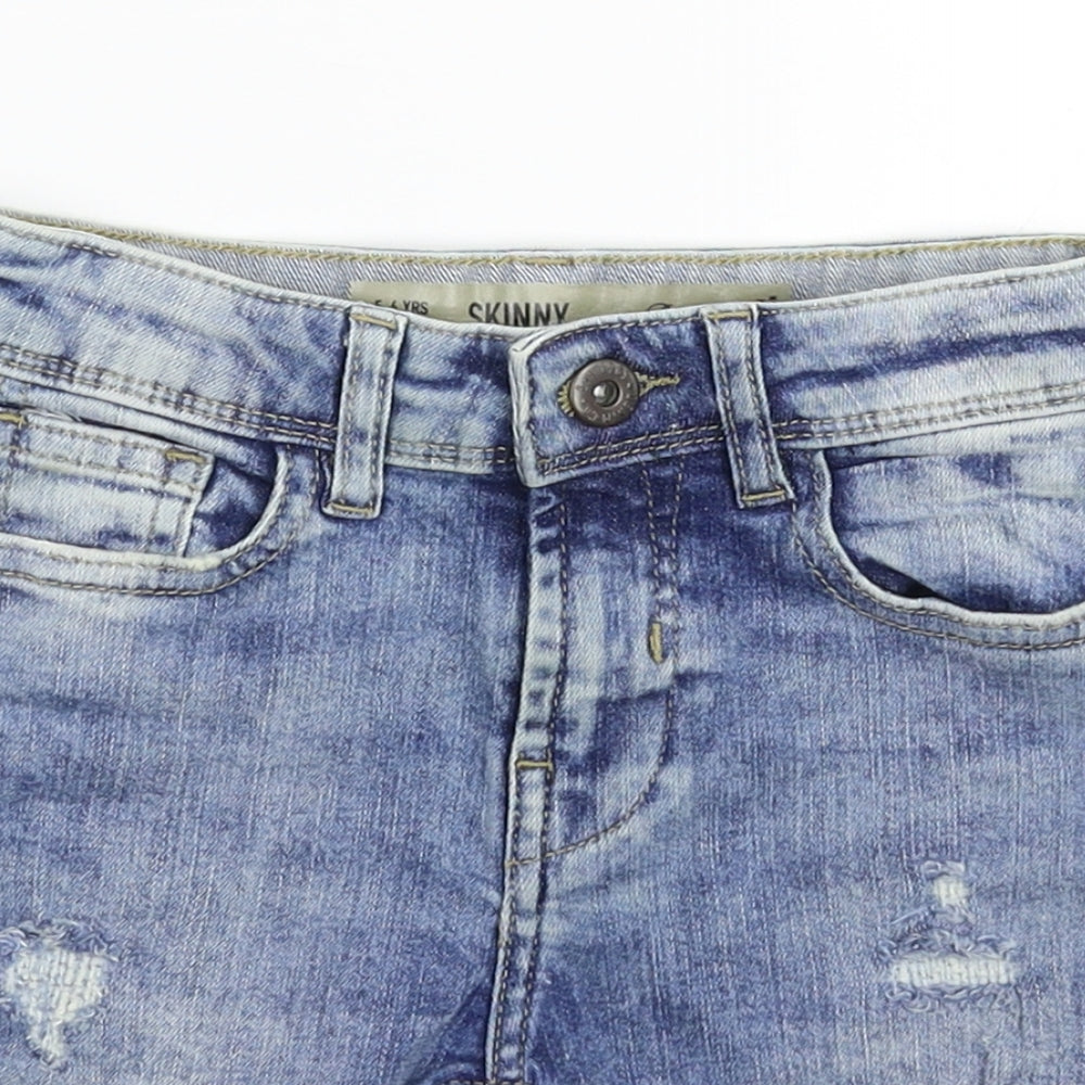 Denim & Co. Boys Blue  Denim Skinny Jeans Size 5-6 Years