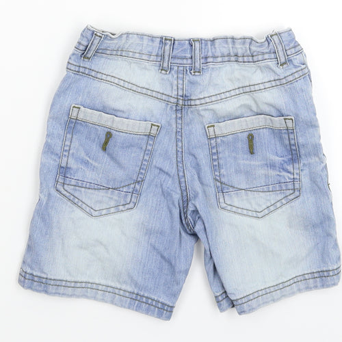 Monsoon Boys Blue  Denim Bermuda Shorts Size 5 Years