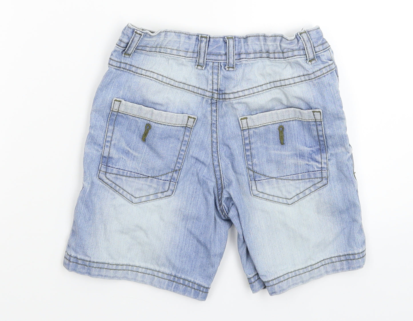 Monsoon Boys Blue  Denim Bermuda Shorts Size 5 Years