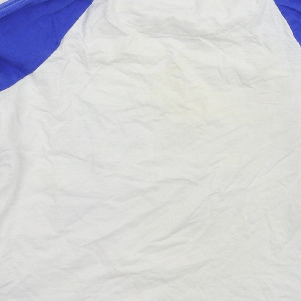 Marks and Spencer Boys Multicoloured   Basic T-Shirt Size 6-7 Years