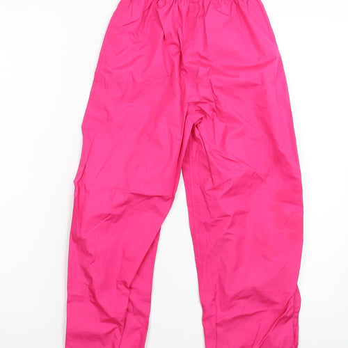Crane Girls Pink   Rain Trousers Trousers Size 7-8 Years