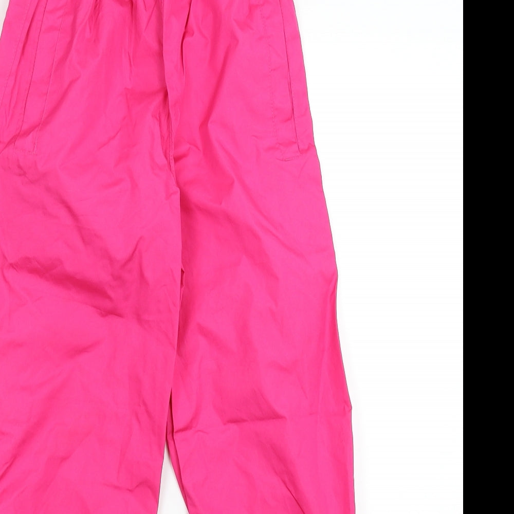 Crane Girls Pink   Rain Trousers Trousers Size 7-8 Years